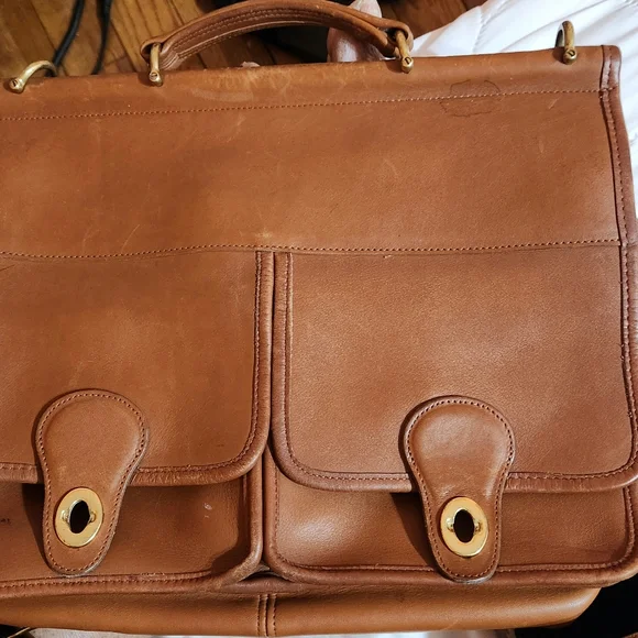 Vintage Coach│Brown BriefcaseHandbag│Doctor Bag